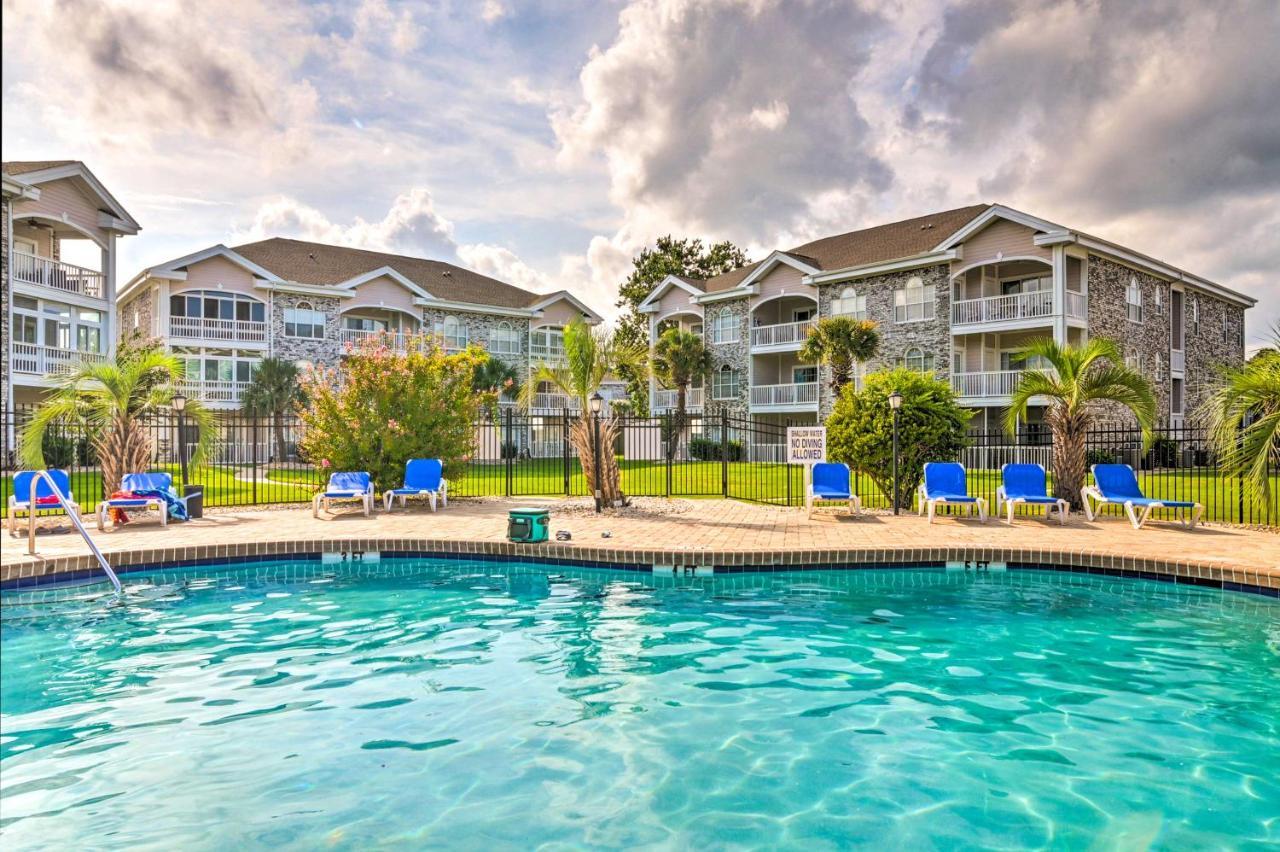 Bright Myrtle Beach Condo On Golf Course With Pool! Exteriör bild