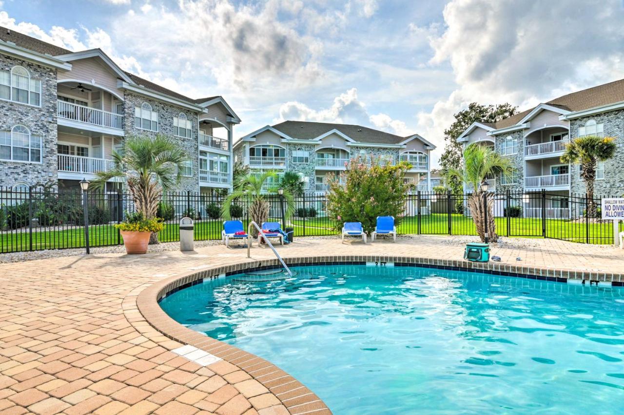 Bright Myrtle Beach Condo On Golf Course With Pool! Exteriör bild